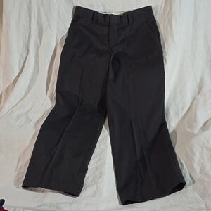 Black With Stripe Trousers